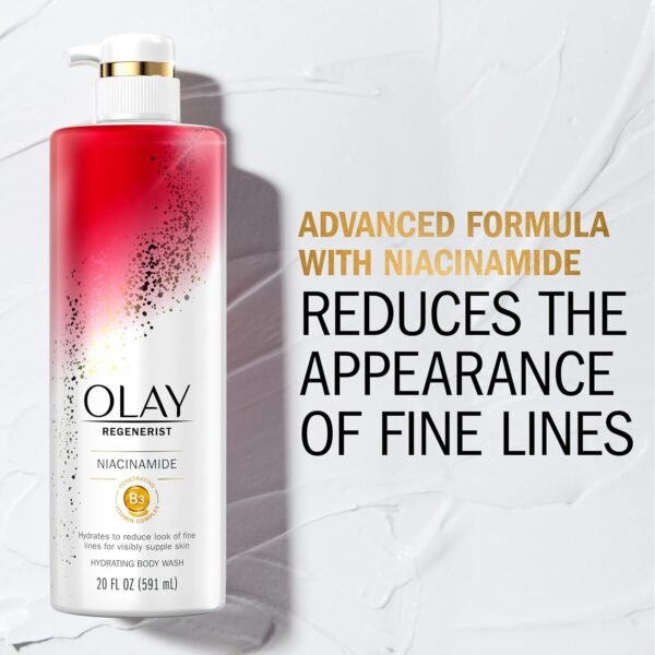 Olay Regenerist (Age Defying Niacinamide) Body Wash 591ml - Image 2