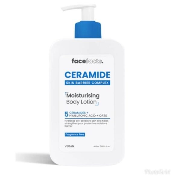Facefacts CERAMIDE MOISTURISING BODY LOTION 400ML